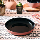 Terracotta Glass Dinner Plate 25cm